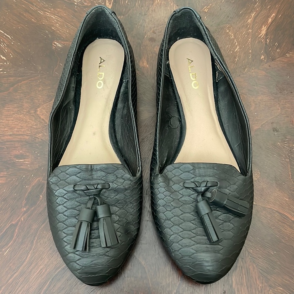 ALDO Moc Croc Flats